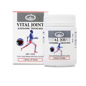 Vital Joint Glucosamine Green Shell Mussel 1500mg  90 tablets 