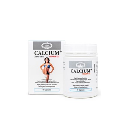 Calcium + Vitamin D3 90 capsules