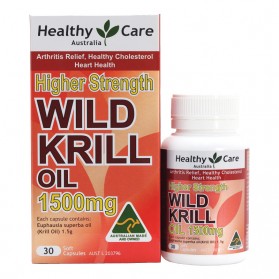 Wild Krill 1500mg 30 Capsules